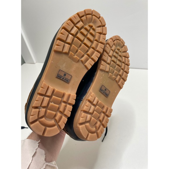 Woodstock Duck Boots Waterproof Ankle Lace Up Women‎ 8M Outdoor Booties Camp - Picture 8 of 10